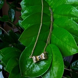 Kate Spade All Wrapped Up Bow Necklace